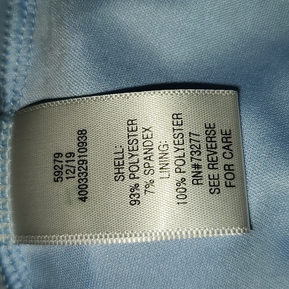 XL light blue double layer keyhole dress by Candie's NWOT - Picture 6 of 7